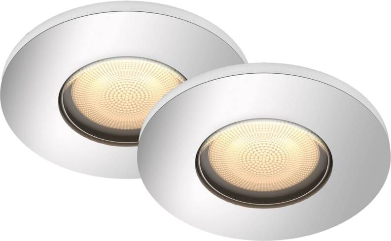 Philips Hue Adore badkamerinbouwspot White Ambiance 2-pack