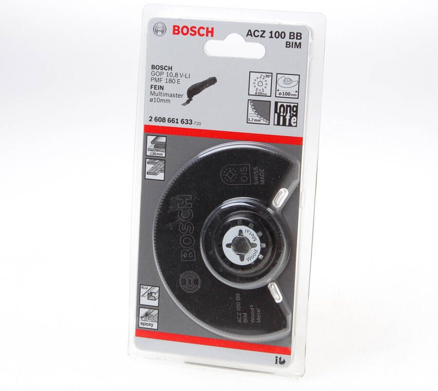 Bosch Accessoires BIM segmentzaagblad ACZ 100 BB Wood and Metal starlock | 2608661633