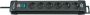 Brennenstuhl Stopcontactlijst Premium-Line | 6 voudig | Zwart | 1951160100 - Thumbnail 1