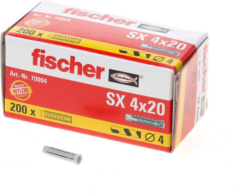 Fischer plug SX4x20 2-3mm