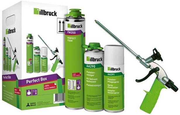 Illbruck Perfect Foam Pro | Starterbox | 7xFM350 + 1xAA290 + 1xAA291 + 1xGUN