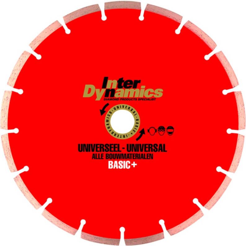 Inter Dynamics Diamantzaag Universeel Basic+ 300x25 4mm