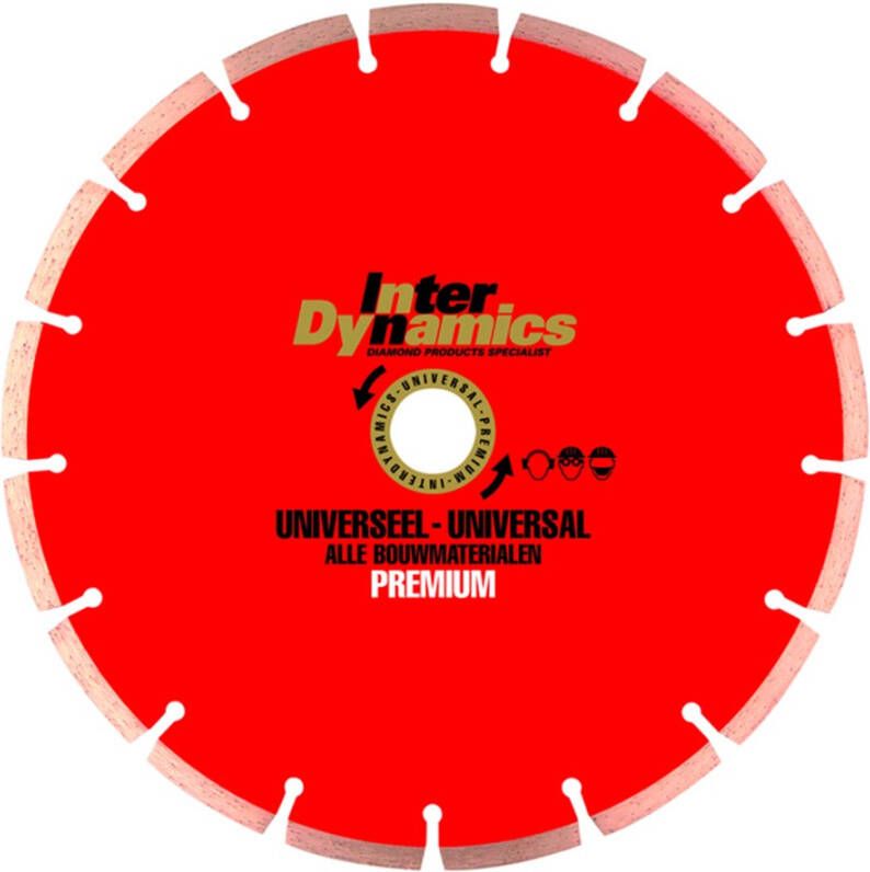 Inter Dynamics Diamantzaag Universeel Premium 300x22 2mm