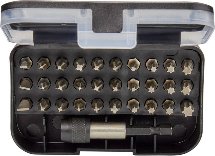Makita Accessoires 31-delige bitset in plastic box met riemclip D-30667