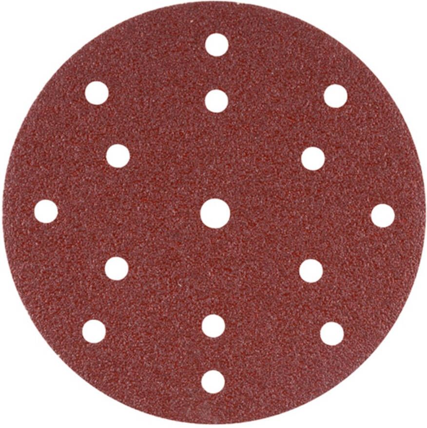 Makita B-51443 Schuurschijf 150mm K100 Red Velcro | Mtools