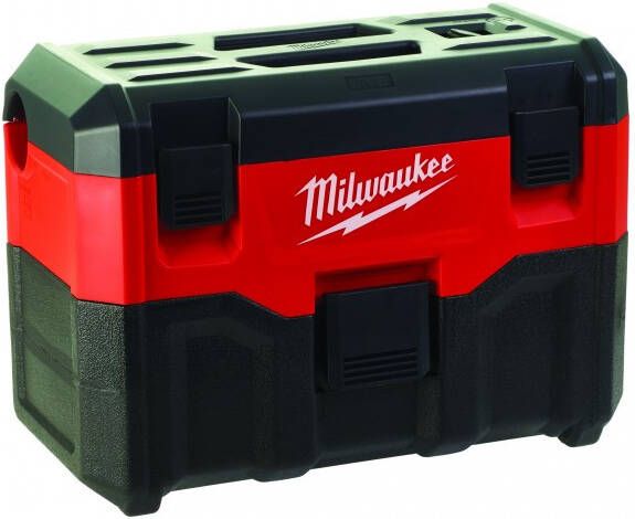 Milwaukee M18 VC2-0 Snoerloze 7 5 liter Nat- en Droogzuiger | zonder accu&apos;s en lader