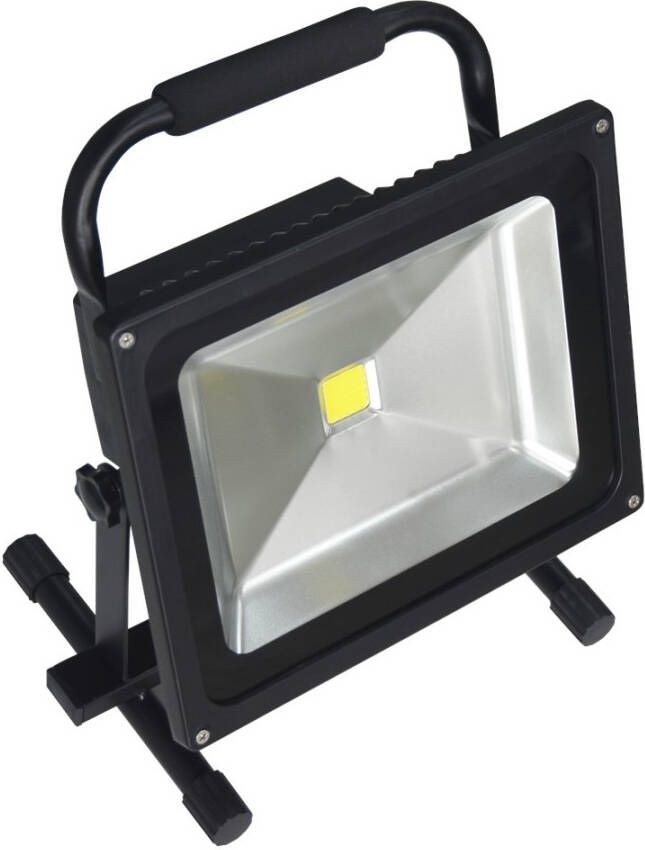 Mtools TAB Professional Lighting accu bouwlamp 3-in-1 werklamp: 7W 12W 20W met digitaal display restcapaciteit IP65 |