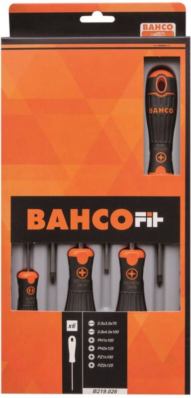 Bahco fit schroevendraaierset | B219.026
