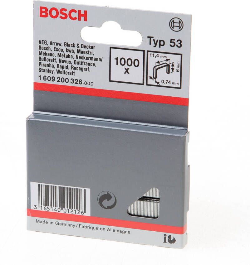 Bosch Nieten 53-6 1000