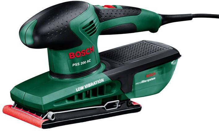 Bosch Groen PSS 200 AC vlakschuurmachine | 93x185 200w 0603340100