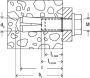 Fischer Inslaganker EA II M8x25 elektrolytisch verzinkt staal 532231 100 stuk(s) 532231 - Thumbnail 2