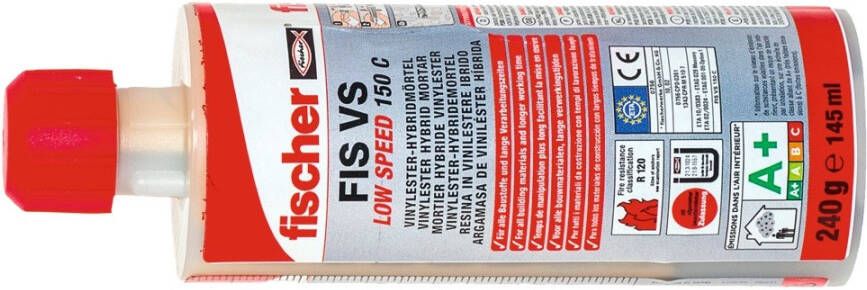 Fischer Injectiemortel FIS VS 150 C 45302 1 stuk(s) 45302