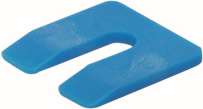 GB Uitvulplaat vulplaat 4mm blauw in zak. | Mtools