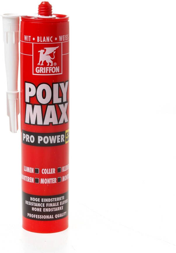 Mtools Griffon Poly Max Pro Power Wit Koker 425 g NL FR DE |
