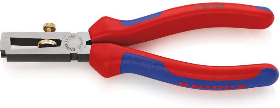 Knipex Afstriptang + veer gep. comfort 160 mm 11 02 160 SB 1102160SB