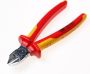 Knipex Zijsnijtang verchroomd ge‹soleerd met meer-componentengrepen VDE-getest 180 mm 7006180 - Thumbnail 1