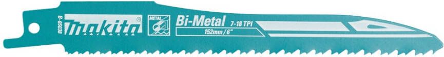 Makita Accessoires Reciprozaagblad 152MM ijzer S123XF B-05038