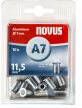 Novus Blindklinkmoer M5 X 11 5mm Alu S | 10 stuks 045-0042