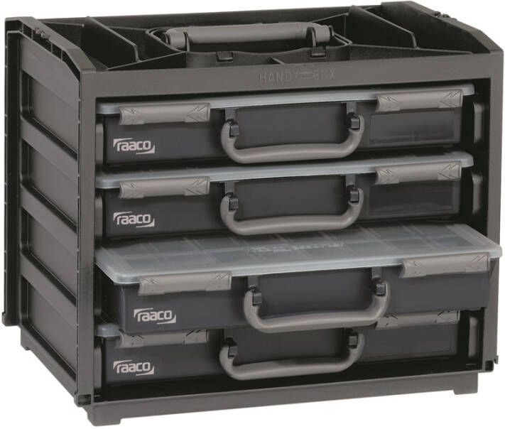 Raaco Handy Box met 4 vakkendozen Silverline 139113
