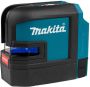 Makita SK106DZ Kruislijn punt laser rood | Zonder accu&apos;s en lader in doos met tas - Thumbnail 2