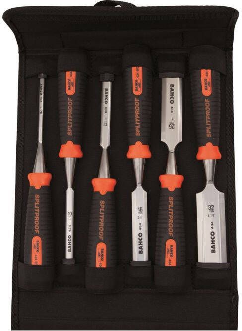 mtools BAHCO 434 6D SET IN CANVAS CASE |