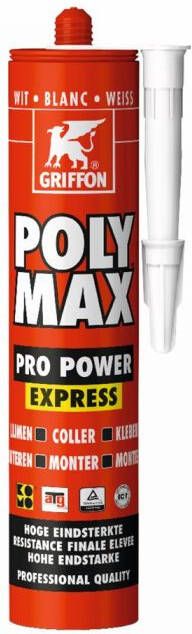 Mtools Griffon Poly Max Pro Power Express Wit Koker 435 g NL FR DE |