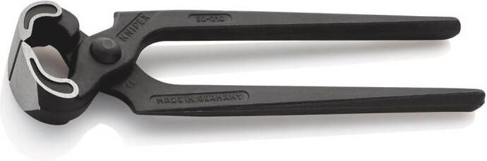 Knipex Nijptang gepolijst zwart 210 mm 5000210