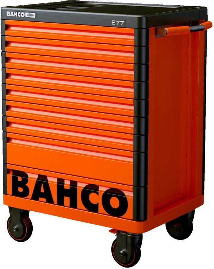 Bahco 1477K9 | E77 Premium Gereedschapswagen | Oranje | 9 Lades