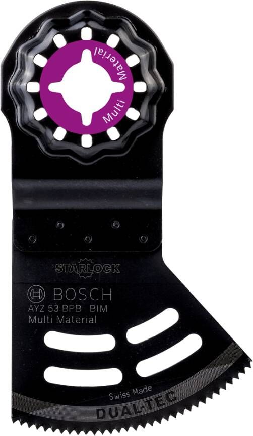 Bosch Accessoires 10-delige Starlock zaagbladset AYZ 53 Bpb BiM Multimat. 53X40 2608664204