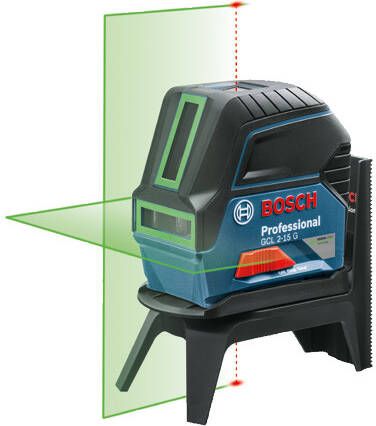 Bosch Blauw GCL 2-15 G Professional Lijnlaser met groene laser