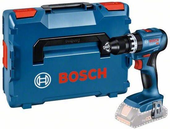 Bosch Blauw GSB 18V-45 Accu Schroef- en klopboormachine | Excl. accu&apos;s en lader | In L-Boxx 06019K3301