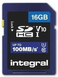 Enzo Integral SD geheugenkaart V10 SDHC 16GB klasse 10