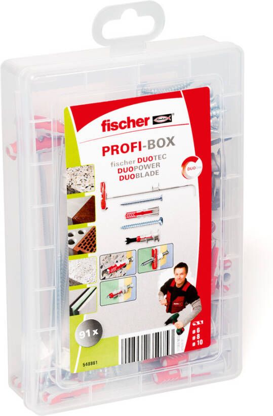 Fischer 548861 | Profi-Box | DuoLine | pluggen met schroeven 548861