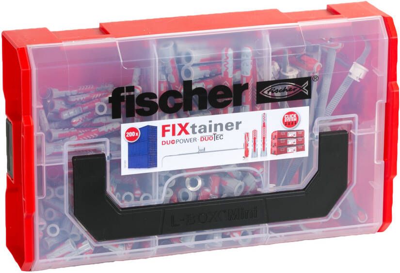 Fischer FixTainer DuoPower pluggen kort en lang 541357 1 stuk(s) 541357