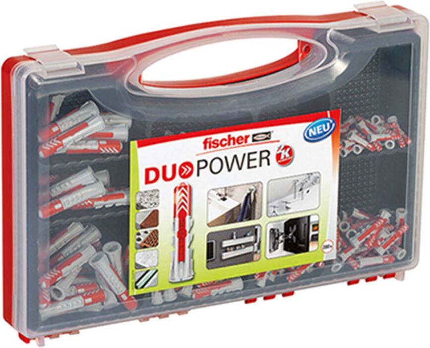 Fischer RED BOX DUOPOWER Pluggenassortiment in koffer 1 St 535973