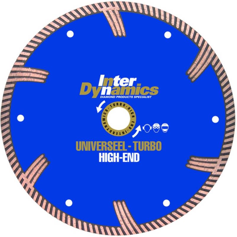 Inter Dynamics Diamantzaag Turbo High-End 125mm 310017