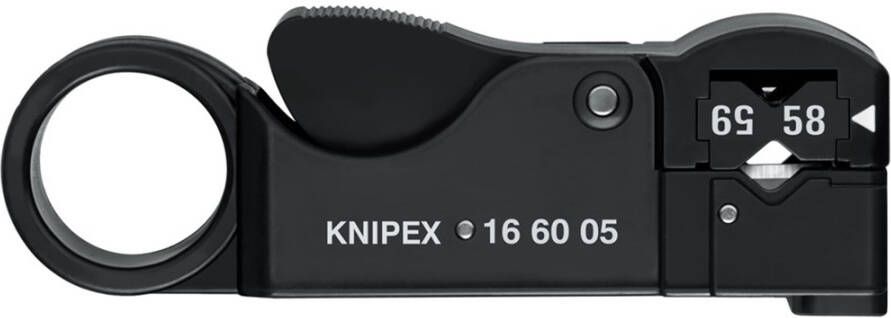 Knipex Coax omtmantelingsgereedschap 16 60 05 SB 166005SB