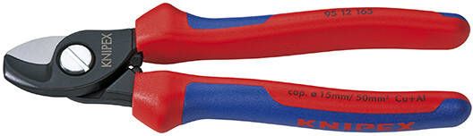 Knipex Kabelschaar met meer-componentengrepen 165 mm 9512165