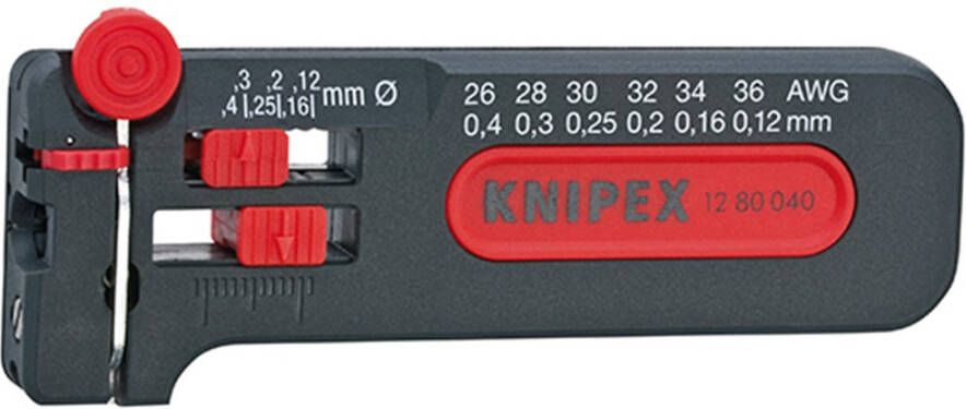 Knipex Ontmantelingsgereedschap 0 12-0 4 mm 12 80 040 SB