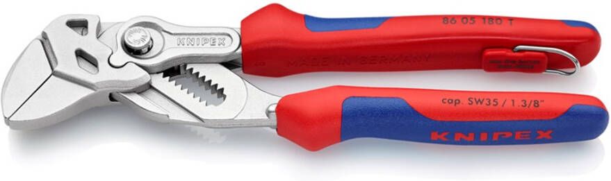 Knipex Sleuteltang 35 mm 1 3 8 86 05 180 T BK 8605180TBK