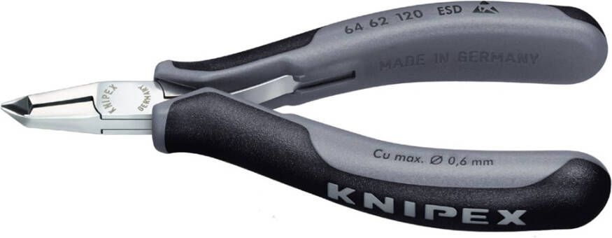Knipex Voorsnijtang schuine kop 120 mm ESD 6462120ESD
