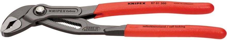 Knipex Waterpomptang Cobra gepolijst 300 mm 87 01 300 SB 8701300SB
