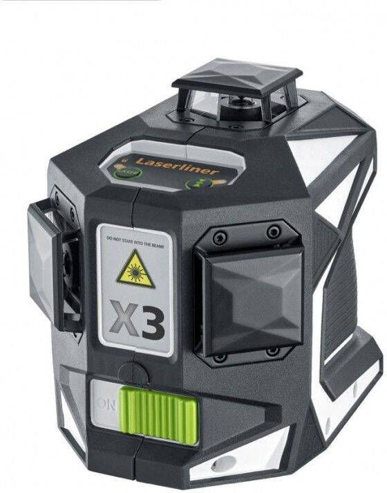 Laserliner X3-Laser Pro (CrossGrip PlusL-Boxx 2. Akku)