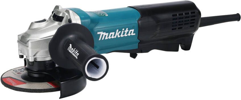 Makita GA5095X01 | 230V | Haakse slijper | 125 mm | met vastzetschakelaar | In doos