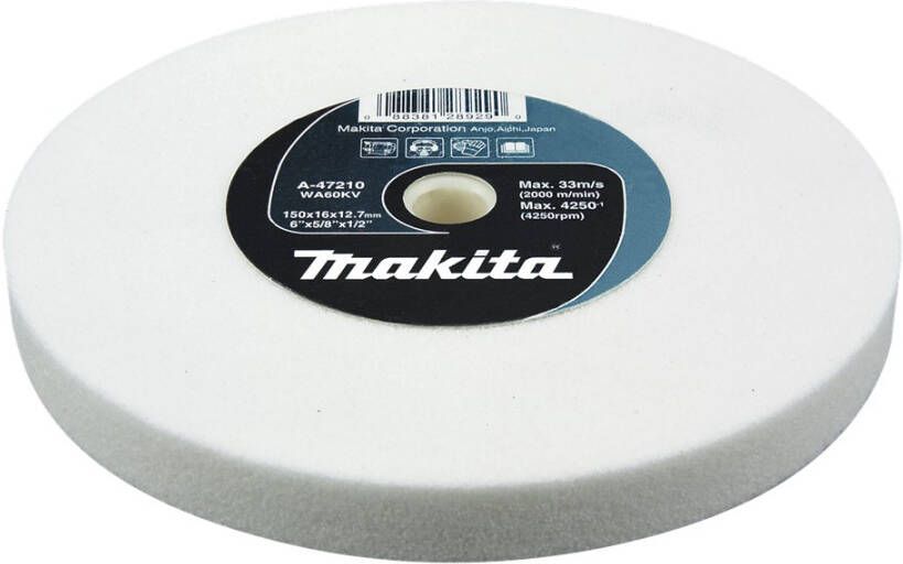 Makita Accessoires Slijpst. 205x19x15 88mm WIT61 B-51954