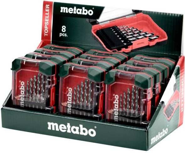 Metabo Borencassette HSS-G set 8-delig | 626695000
