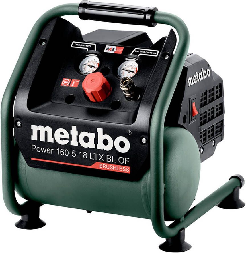 Metabo Power 160-5 18 LTX BL OF 18V Li-Ion accu compressor body | 8 bar | 120L min | koolborstelloos