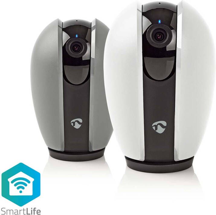 Nedis SmartLife Camera voor Binnen | Wi-Fi | Full HD 1080p | 1 stuks WIFICI21CGY