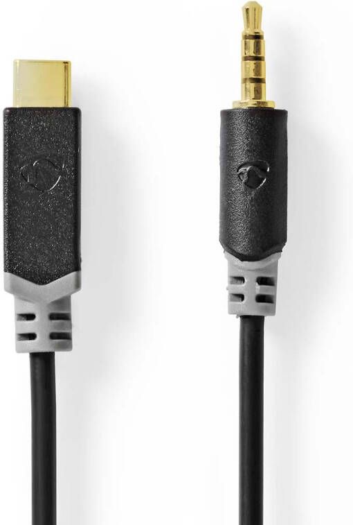 Nedis USB-C Adapter | USB-C Male | 3 5 mm Male | 1 m | Verguld | 1 stuks CCBW65950AT10