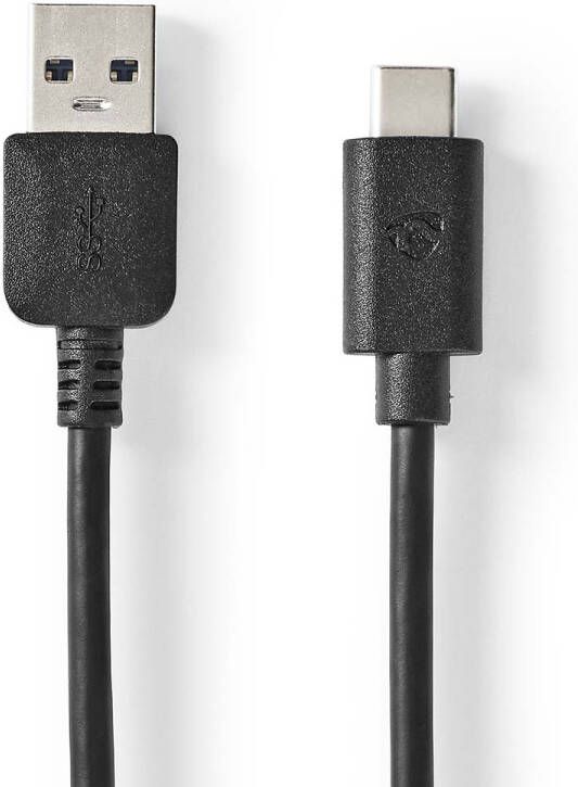 Nedis USB-Kabel | USB 3.2 Gen 2 | USB-A Male naar USB-C Male | 10 Gbps | 1 m | 1 stuks CCGW61650BK10